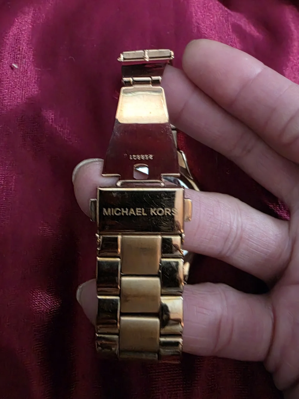 Michael Kors  Gold Tone Womens  Bracelet Watch